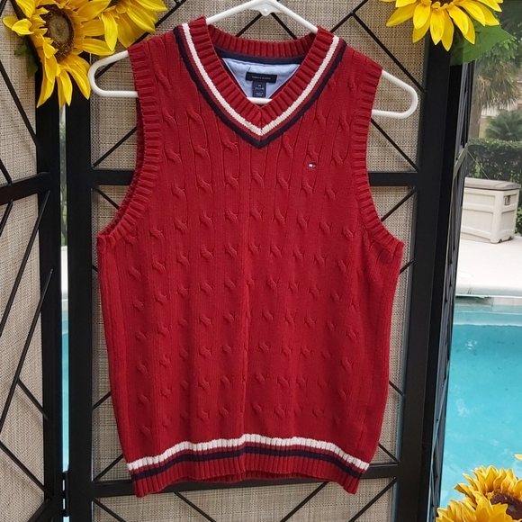 tommy hilfiger knit vest